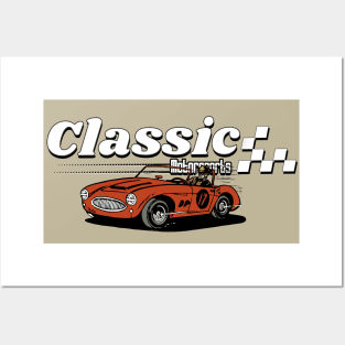 Classic Motorsport Posters and Art